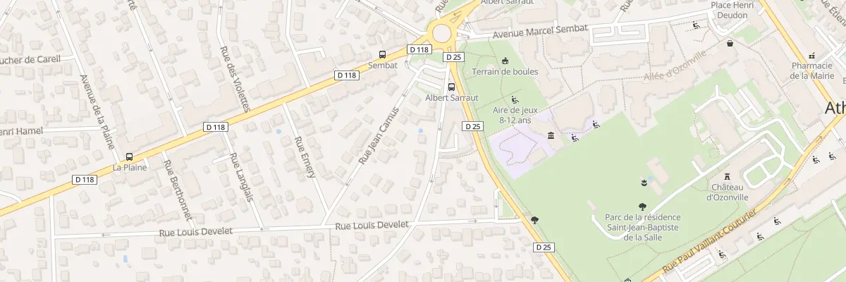 Plan du 115 Rue des Plantes à Athis-Mons