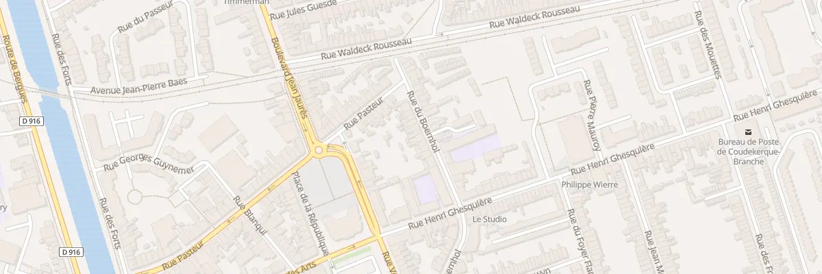 Plan du 14 Rue du Boernhol à Coudekerque-Branche