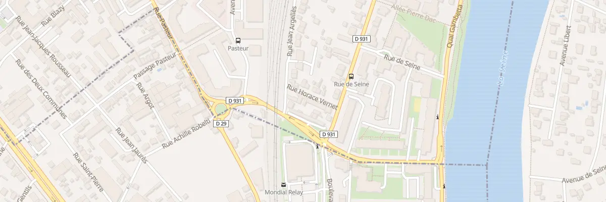 Plan du 7 Rue Horace Vernet à Juvisy-sur-Orge