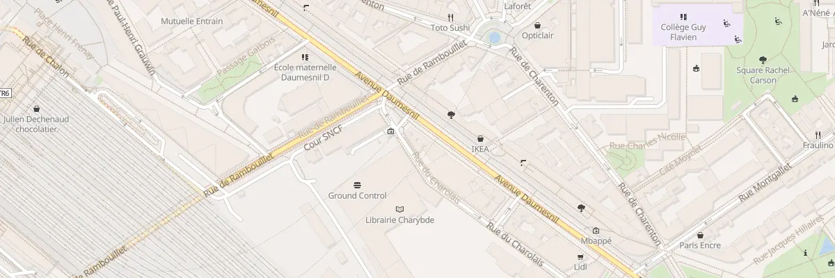 Plan du 82 Av Daumesnil à Paris 12e Arrondissement