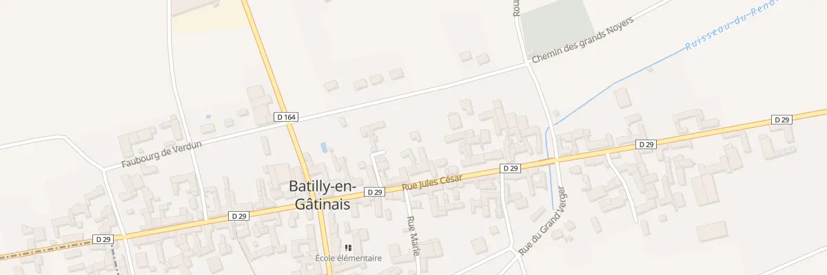 Plan du 15 Rue René Cassin à Batilly-en-Gâtinais