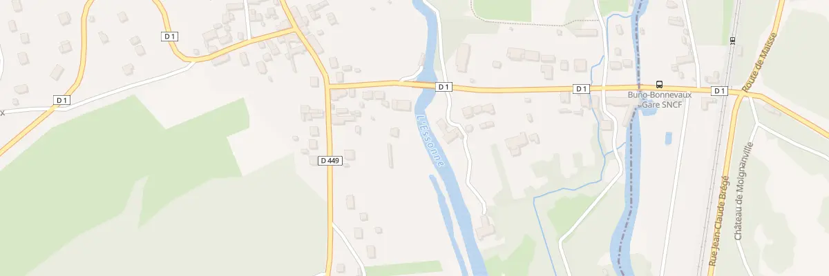 Plan du 10B Rue de la Gare à Gironville-sur-Essonne
