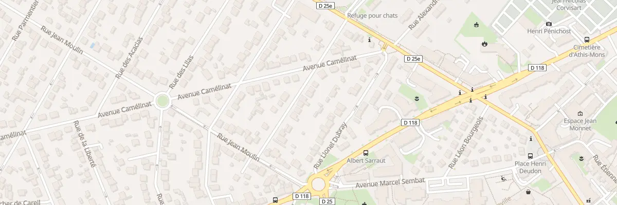 Plan du 15 Rue Anatole France à Athis-Mons
