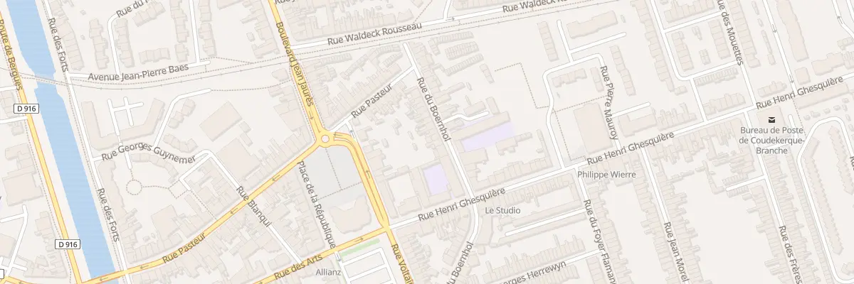 Plan du 20 Rue du Boernhol à Coudekerque-Branche