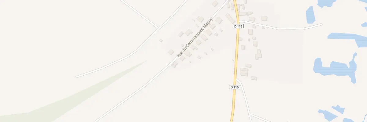 Plan du 15 Rue du Cdt Magny à Cottenchy