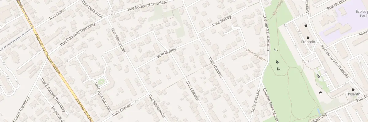 Plan du 72 Rue Lesueur à Vitry-sur-Seine