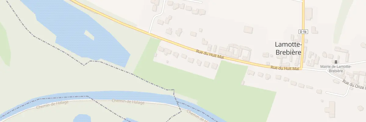 Plan du 21 Rue du Huit Mai à Lamotte-Brebière