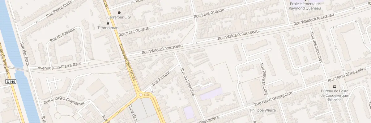 Plan du 7 Rue du Boernhol à Coudekerque-Branche