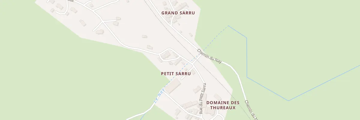 Plan du 4 Rue du Petit Sarru à Vallenay