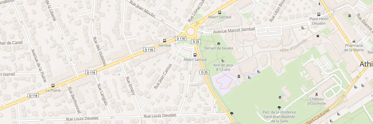 Plan du 119 Rue des Plantes à Athis-Mons