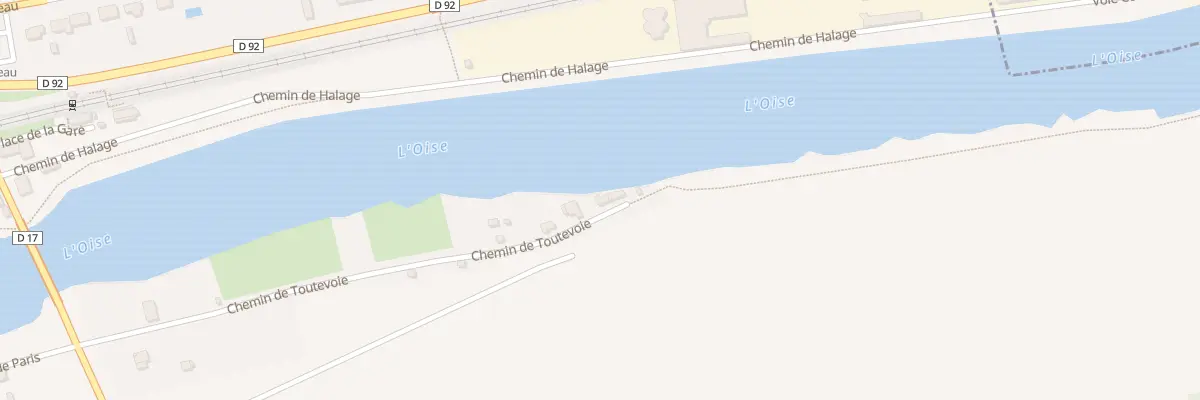 Plan du 2003 Che de Toutevoie à Précy-sur-Oise