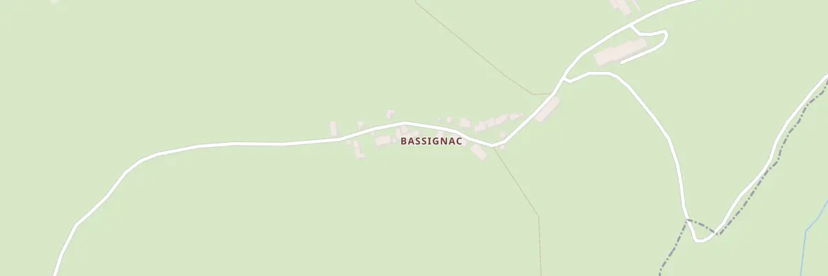 Plan du 5070 Bassignac à Freix-Anglards