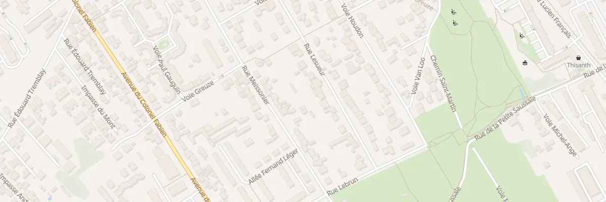 Plan du 51B Rue Lesueur à Vitry-sur-Seine