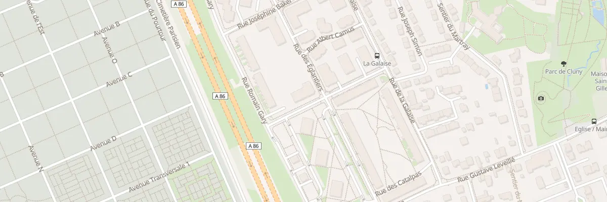 Plan du 14 Rue des Eglantiers à Thiais