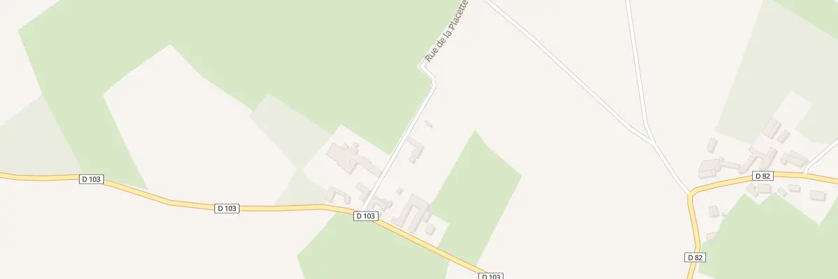 Plan du 2 Rue de la Placette à Monts-en-Ternois