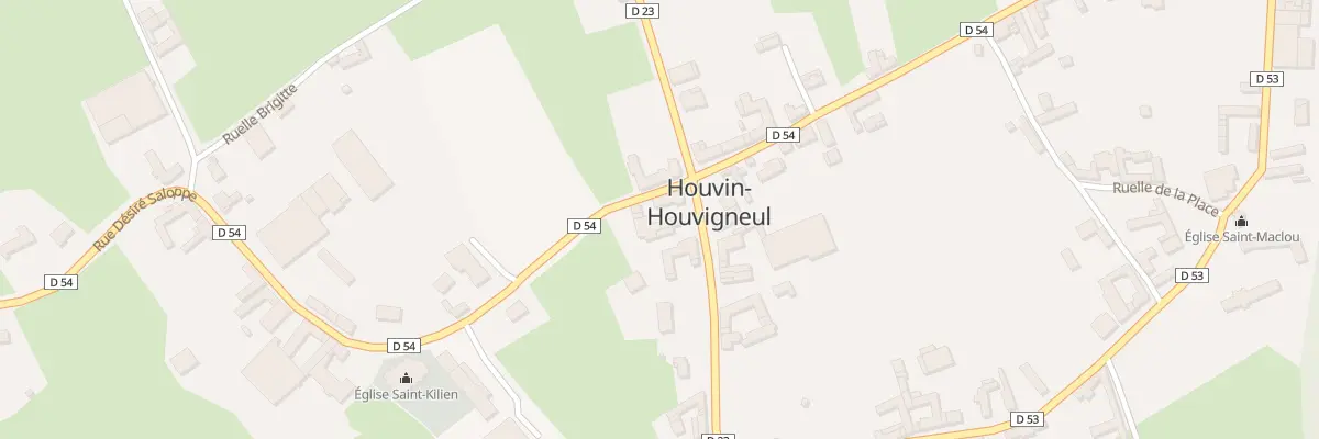 Plan du 1 Rue Désiré Saloppe à Houvin-Houvigneul