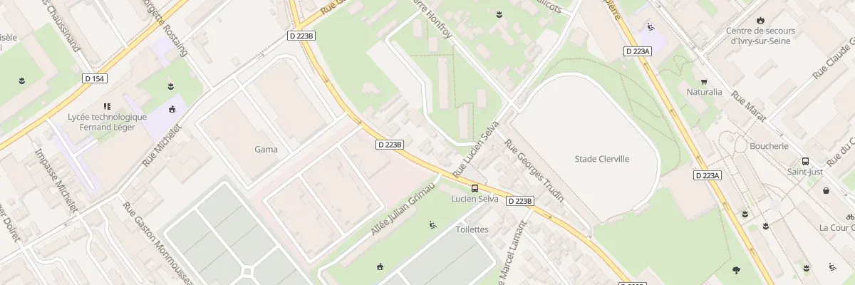 Plan du 123 Rue Marcel Hartmann à Ivry-sur-Seine