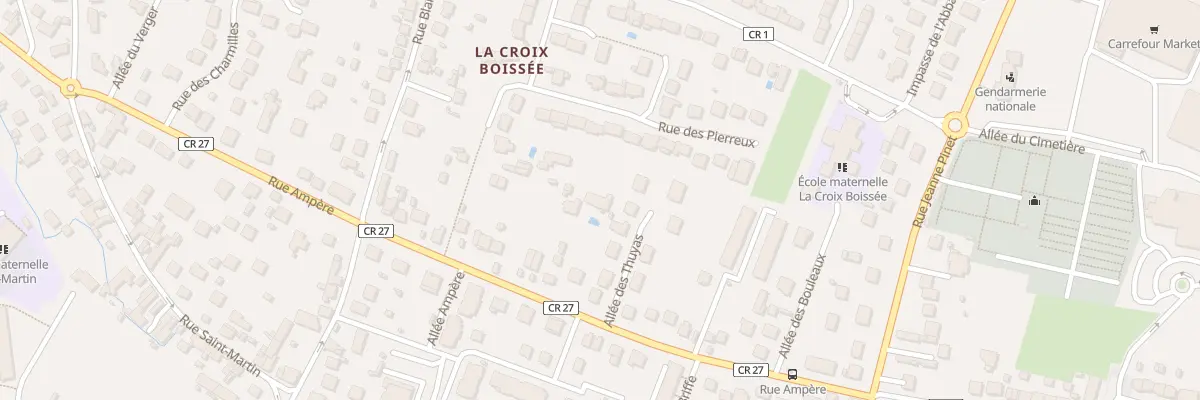 Plan du 32B Rue Ampère à Ballancourt-sur-Essonne