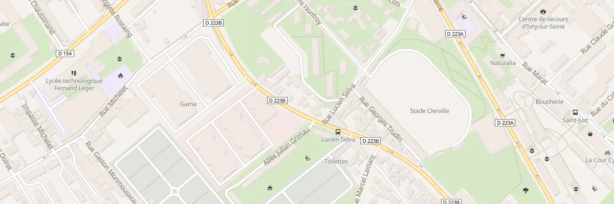 Plan du 125 Rue Marcel Hartmann à Ivry-sur-Seine