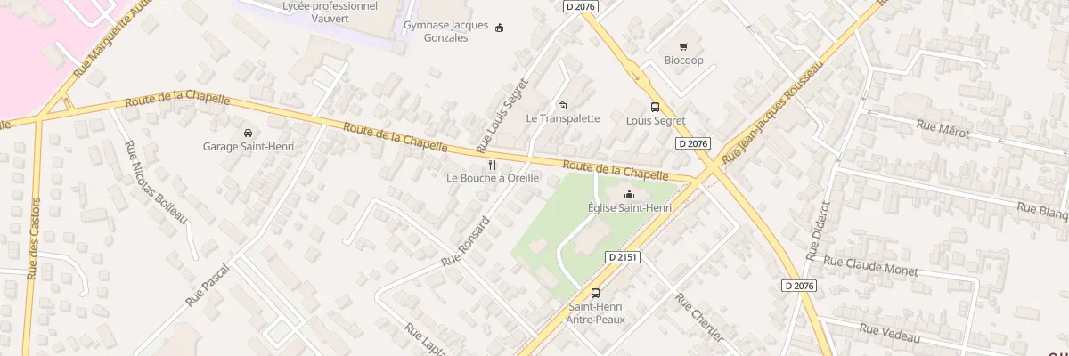 Plan du 5 Rue de La Chapelle à Bourges