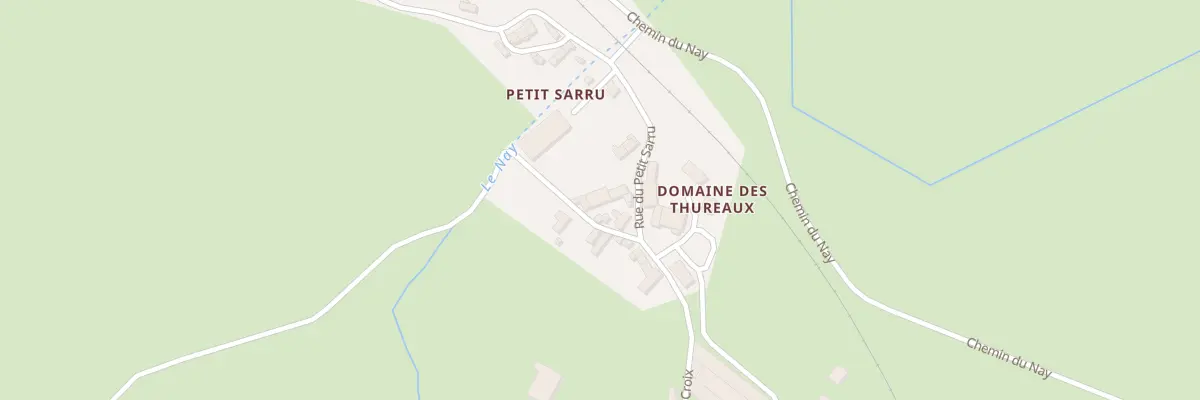 Plan du 20 Rue du Petit Sarru à Vallenay