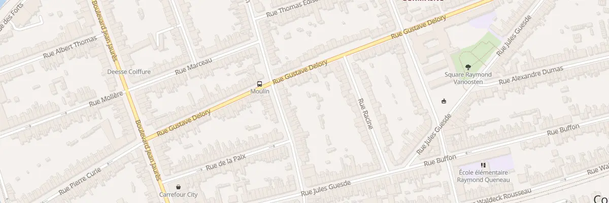 Plan du 46 Rue du Moulin à Coudekerque-Branche