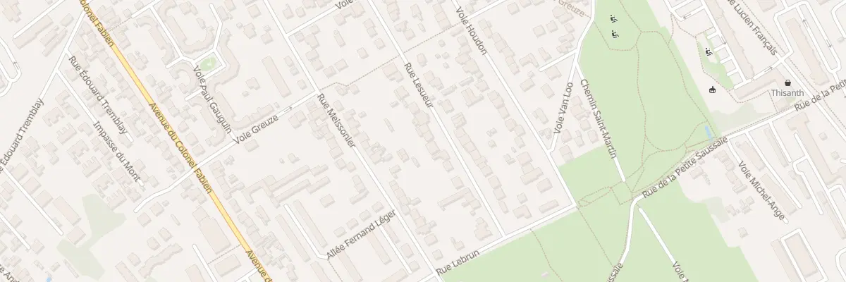 Plan du 51 Rue Lesueur à Vitry-sur-Seine