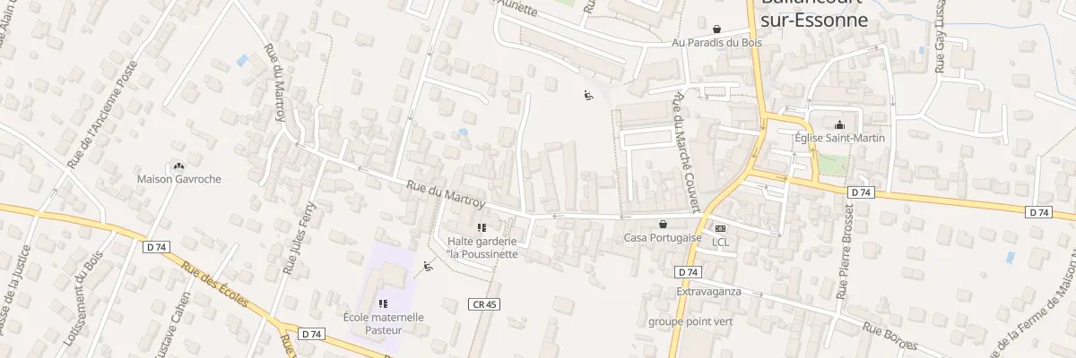Plan du 24 Rue du Martroy à Ballancourt-sur-Essonne