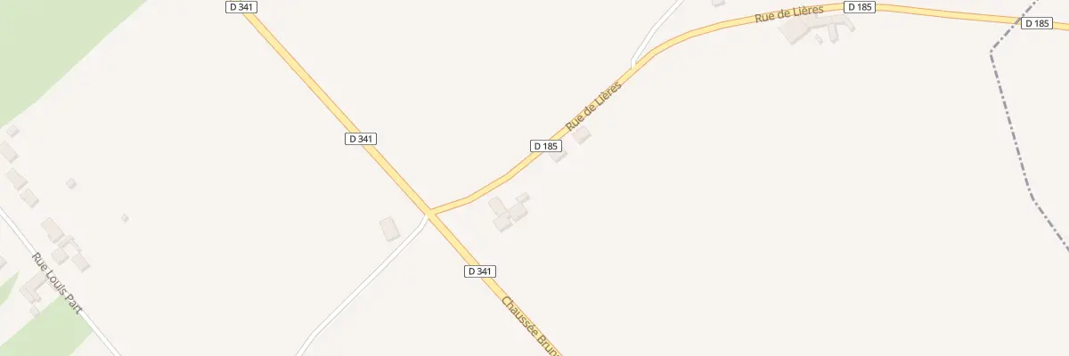 Plan du 86 Rue de Lières à Auchy-au-Bois