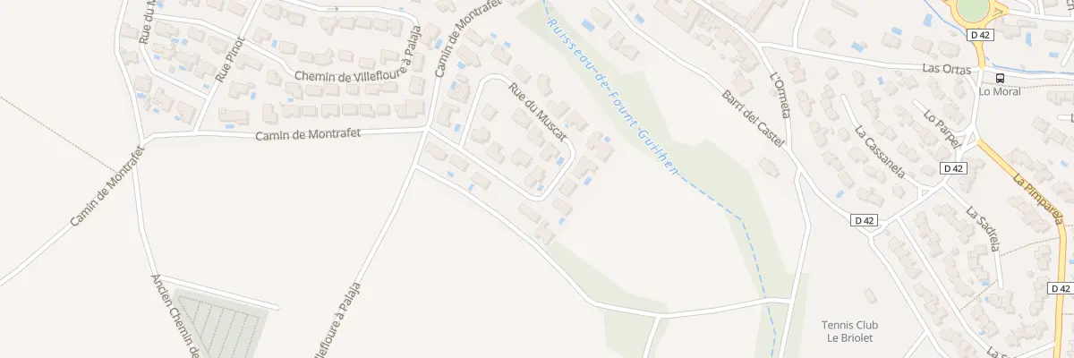 Plan du 5 Rue du Muscat à Palaja