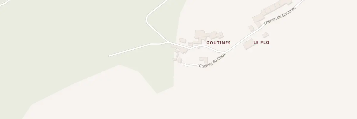 Plan du 144 Che du Claux à Mont-Roc