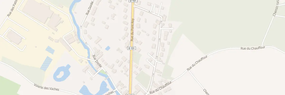 Plan du 226 Rue du Pont Roy à Agnetz