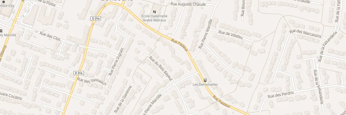Plan du 32 Rue Pasteur à Bondoufle
