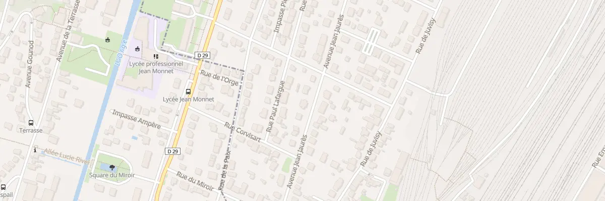 Plan du 35 Av Jean Jaurès à Athis-Mons