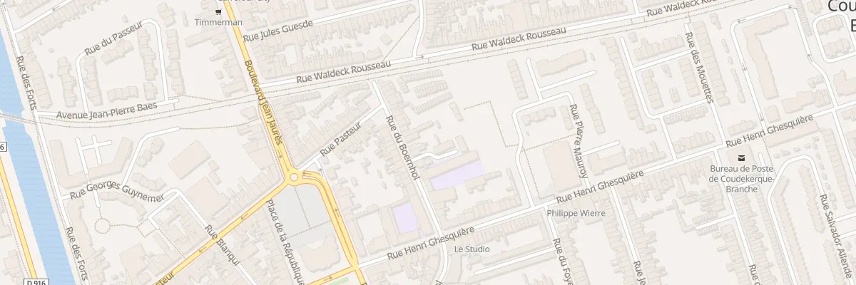 Plan du 25 Rue du Boernhol à Coudekerque-Branche