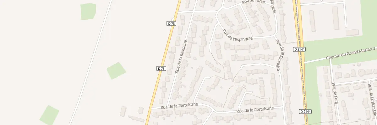 Plan du 16 Rue de la Rivelaine à Trouy