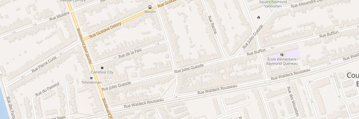 Plan du 16 Rue du Moulin à Coudekerque-Branche