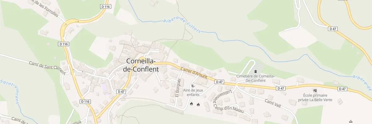 Plan du 69 Le Village à Corneilla-de-Conflent