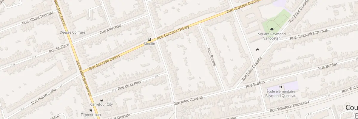 Plan du 38 Rue du Moulin à Coudekerque-Branche