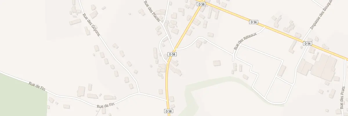 Plan du 1960 Rte des Forêts à Saint-Martin-d’Auxigny