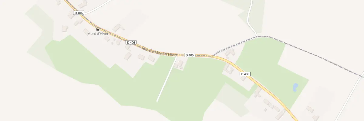 Plan du 1279 Rue du Mont d’Hiver à Blaringhem