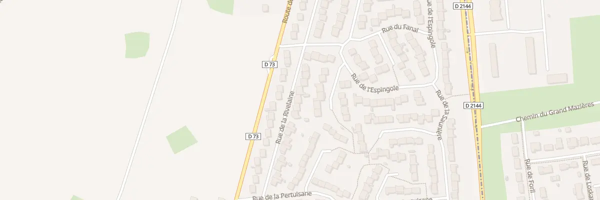 Plan du 22 Rue de la Rivelaine à Trouy