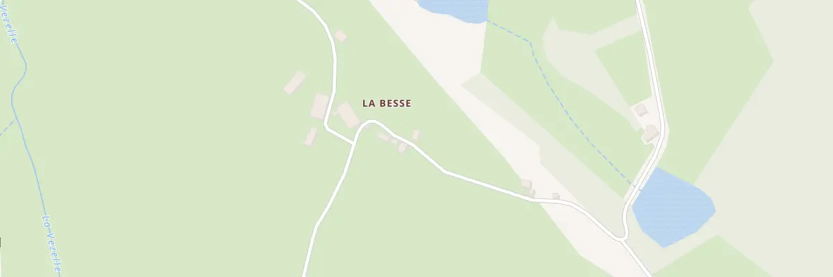 Plan du 3 La Besse à Mainsat