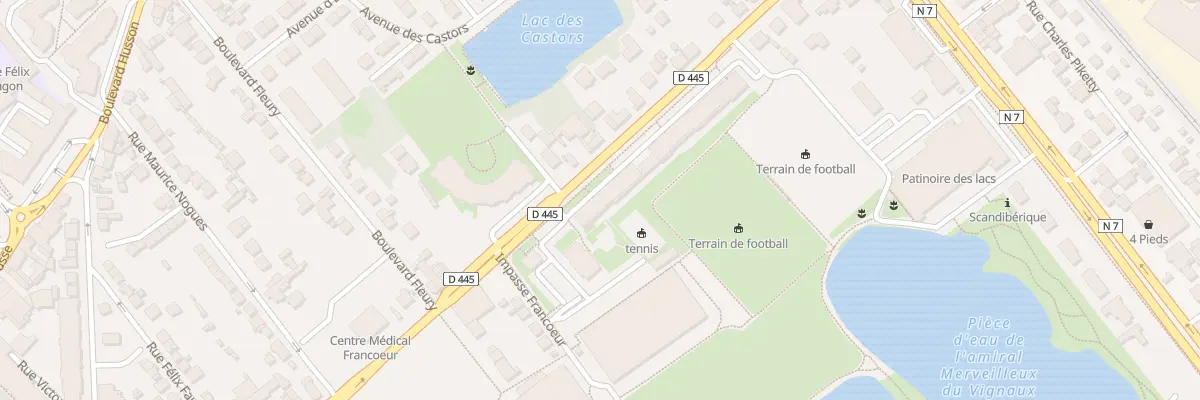 Plan du 15 Rue Francoeur à Viry-Châtillon