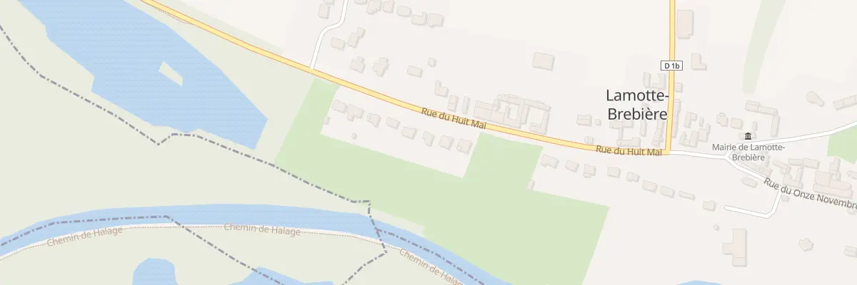 Plan du 17 Rue du Huit Mai à Lamotte-Brebière