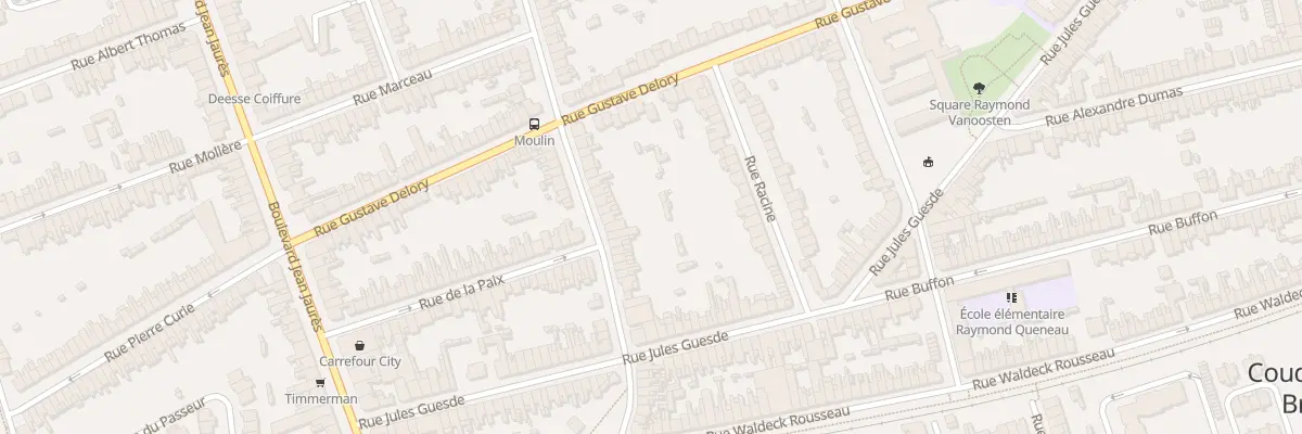Plan du 34 Rue du Moulin à Coudekerque-Branche