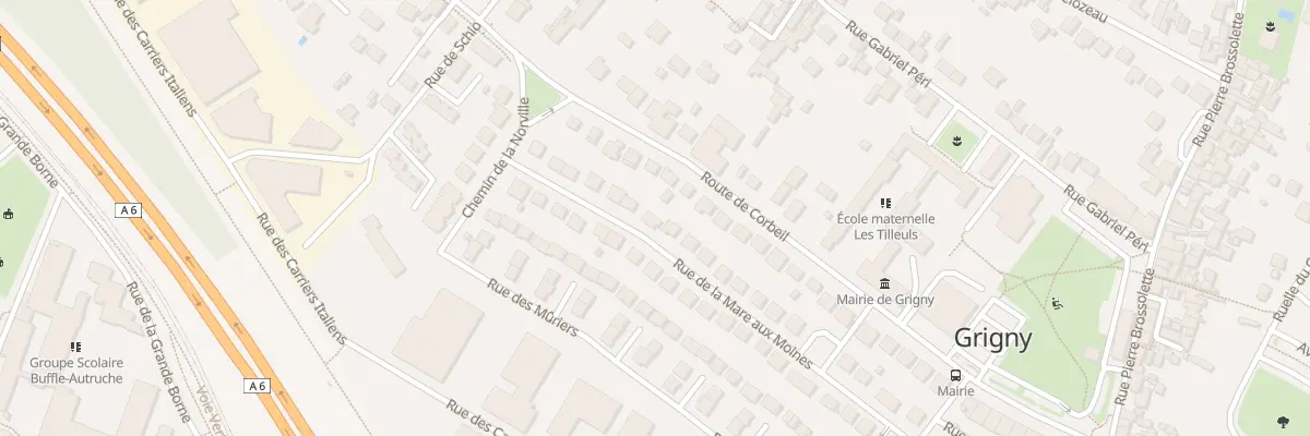 Plan du 13 Rue de la Mare aux Moines à Grigny