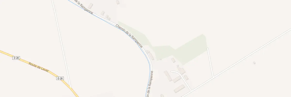 Plan du 2 Chem de la Rampenne à Lissay-Lochy