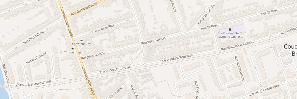Plan du 12 Rue du Moulin à Coudekerque-Branche