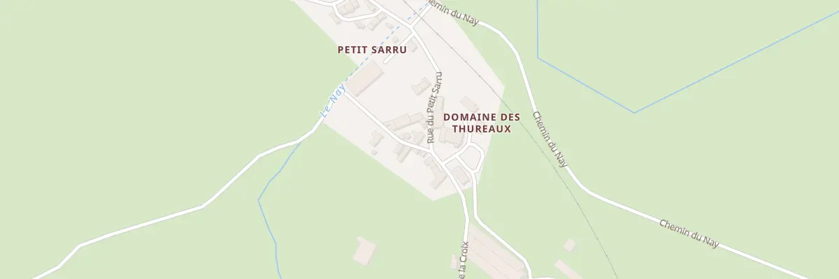 Plan du 14 Rue du Petit Sarru à Vallenay